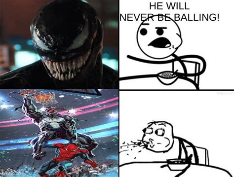 venom balling|venom balling meme.